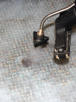 An ideal cleaning machine for removing hardened, stuck-on chewing gum from any surface